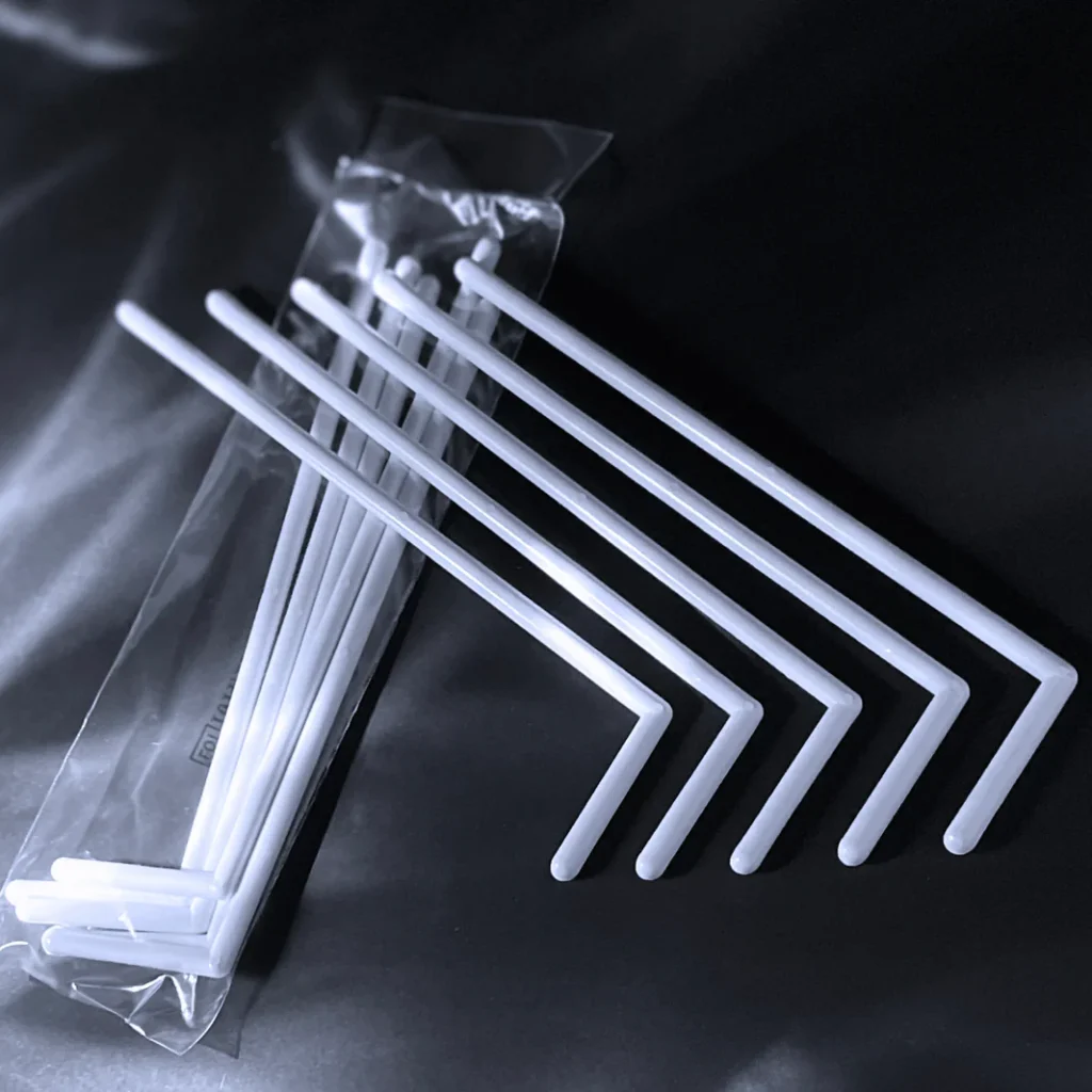 Spatola a "L" Polistirolo HIPS in confezione da 5 pezzi