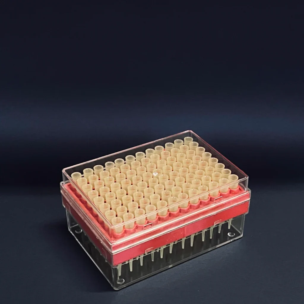 Puntali in Rack di tipo Gilson Giallo