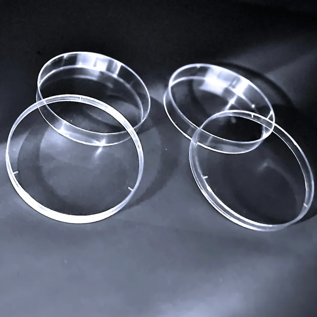 Piastre Petri Ø90 mm tripla ventilazione (con tacche)