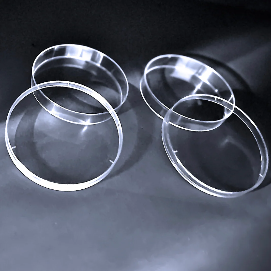 Piastre Petri Ø90 mm tripla ventilazione (con tacche)