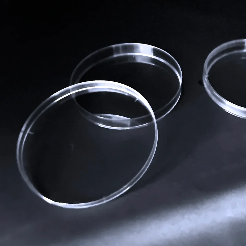 Piastre Petri Ø90 mm tripla ventilazione (con tacche)