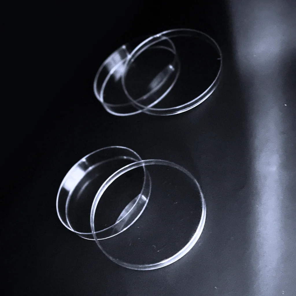 Piastre Petri Ø90 mm senza ventilazione (senza tacche)