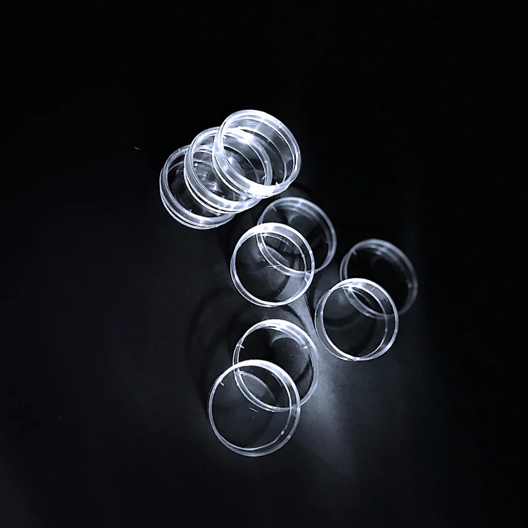 Piastre Petri Ø35 mm tripla ventilazione (con tacche)